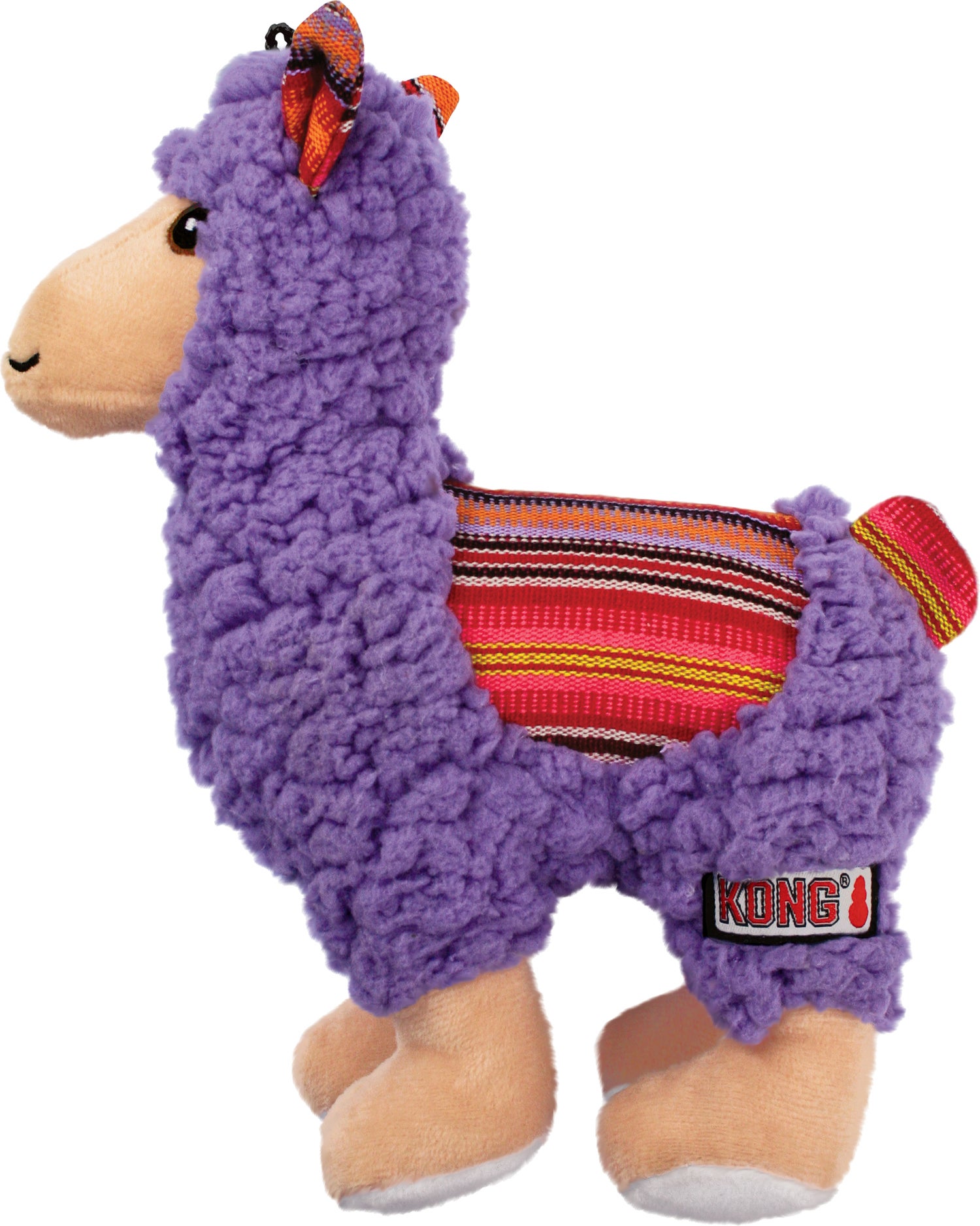 Kong hondenspeelgoed Sherps lama paars 21 cm