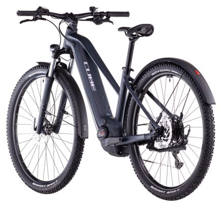 VTT Électrique Semi-Rigide Cube Reaction Hybrid Performance 500 Allroad Trapeze Shimano Cues 9V 500 Wh 29'' Noir Night 2025