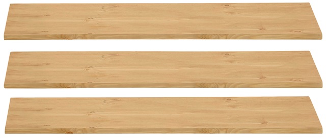 Home affaire Einlegeboden »Ayanna« 3 Stk. tlg. Breite 83 cm, aus massiver Kiefer, FSC®