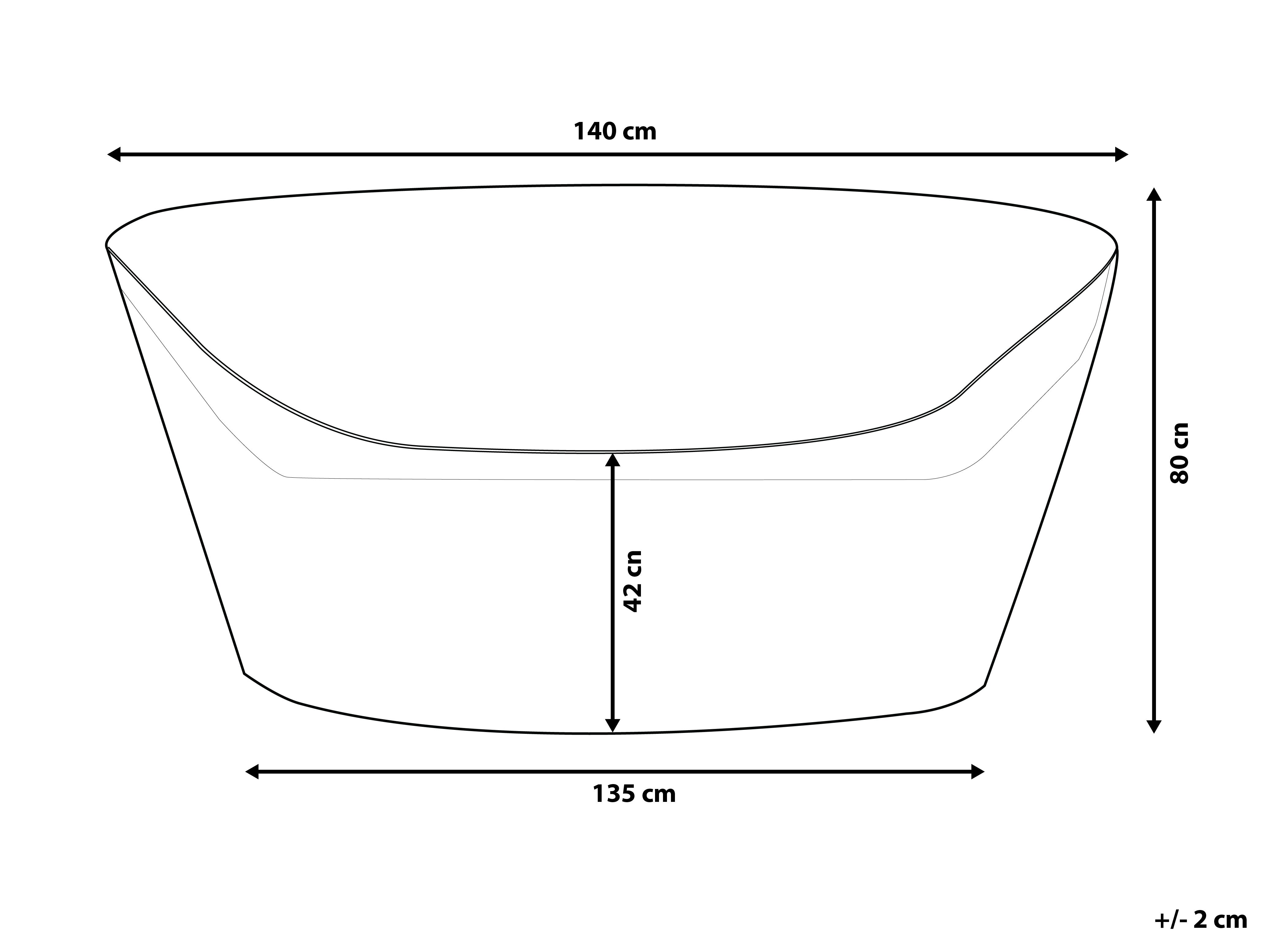 Regenhoes CHUVA 140 cm 135 cm 80 cm Grijs