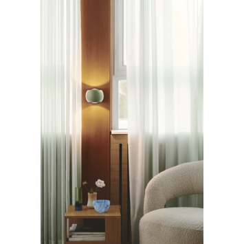Nordlux wandlamp Belir bruin