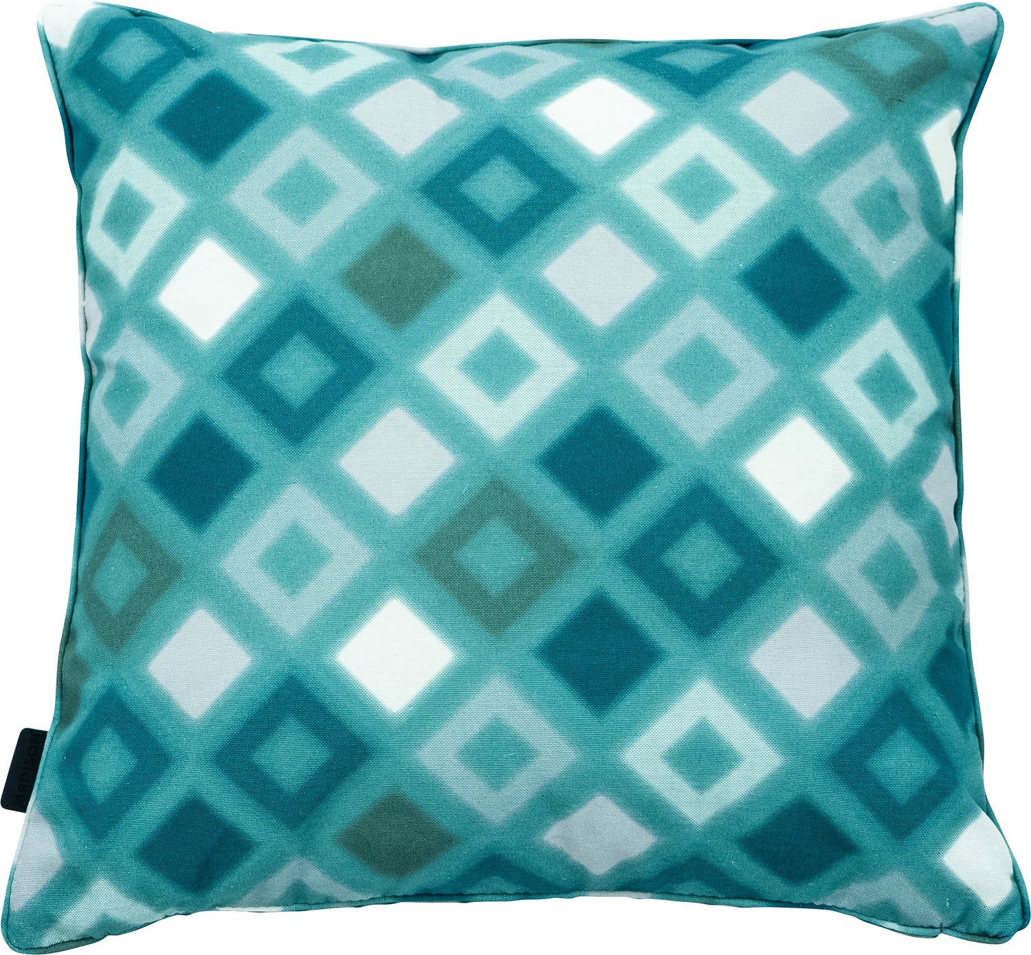 Madison sierkussen Grids blauw 50 x 50 cm