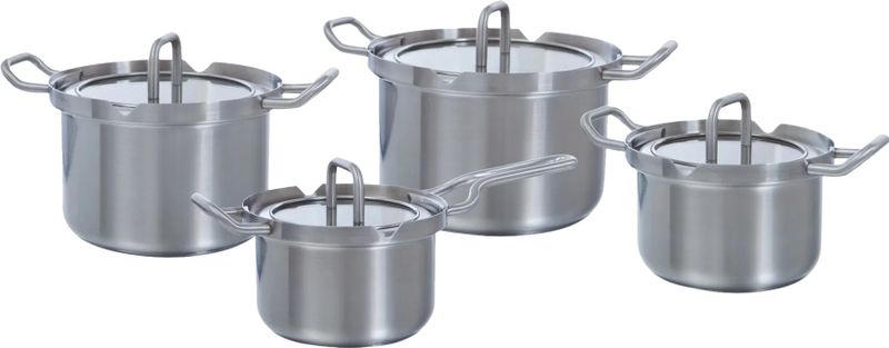 BK - Q-linair Master - Pannenset - 4-delig - Glas