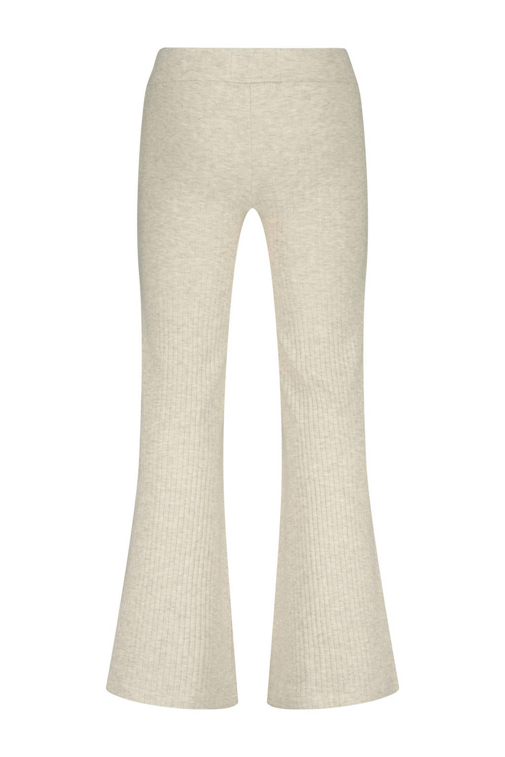 Raizzed wide leg broek Ilva beige