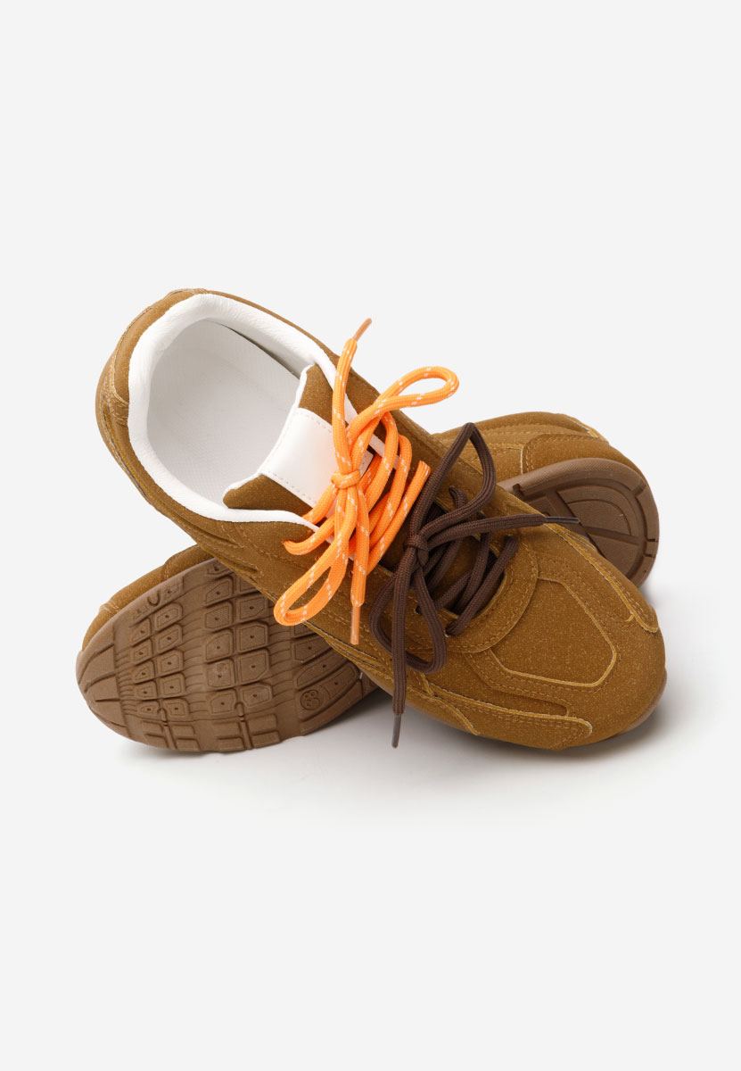 Baskets pour femme chameau Idylla