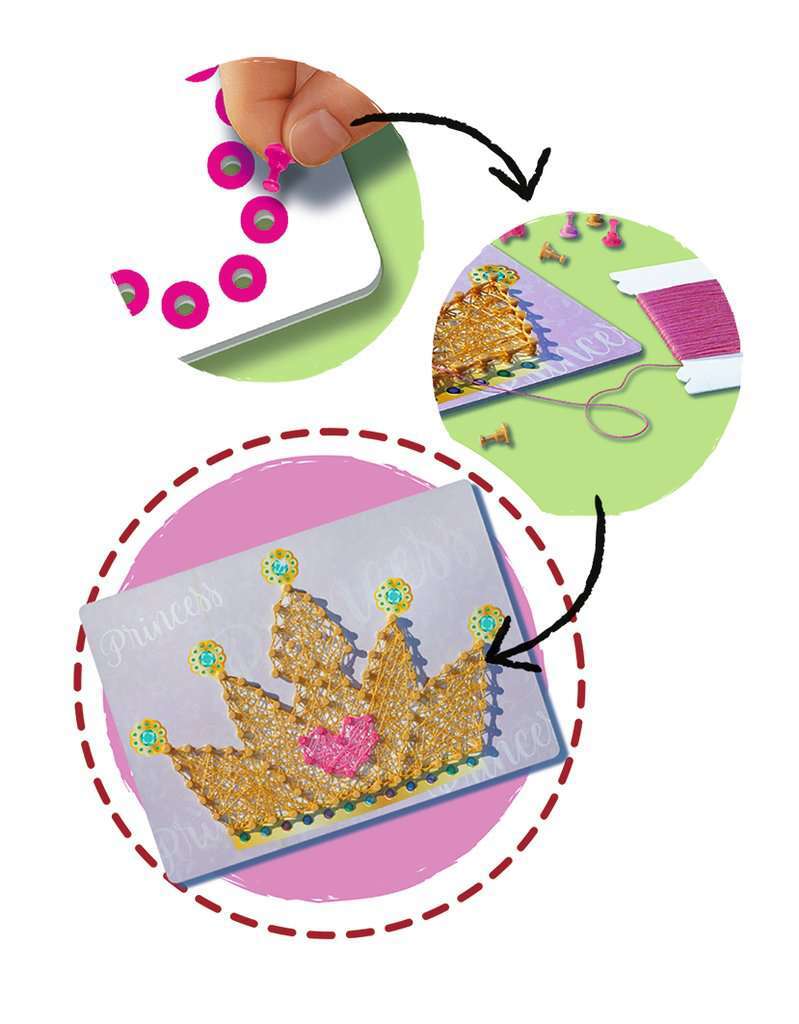 Ravensburger Spiel String Art Prinzessin