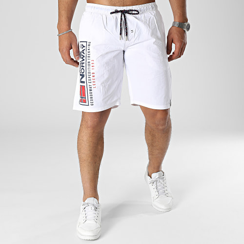 Short De Bain Blanc
