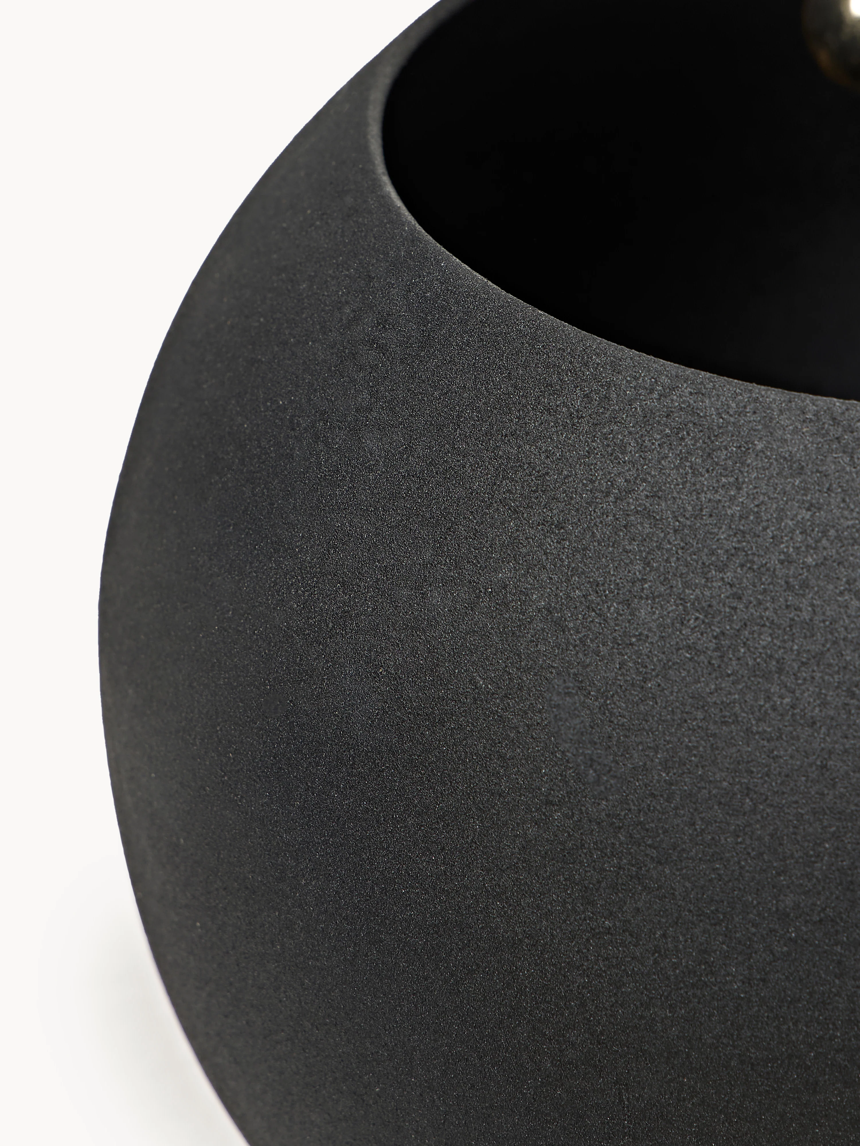 Metalen plantenpot Globe om op te hangen