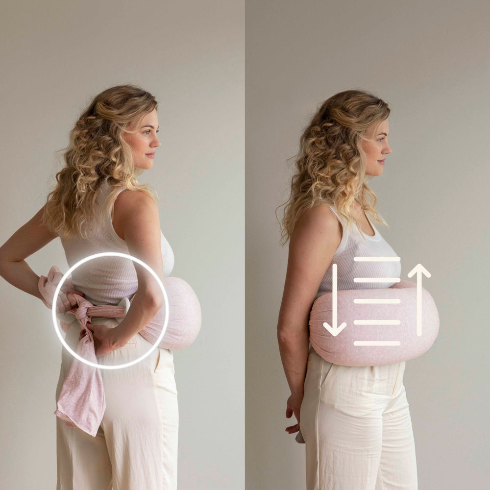 Køb bbhugme Pink/Melange Ammepude