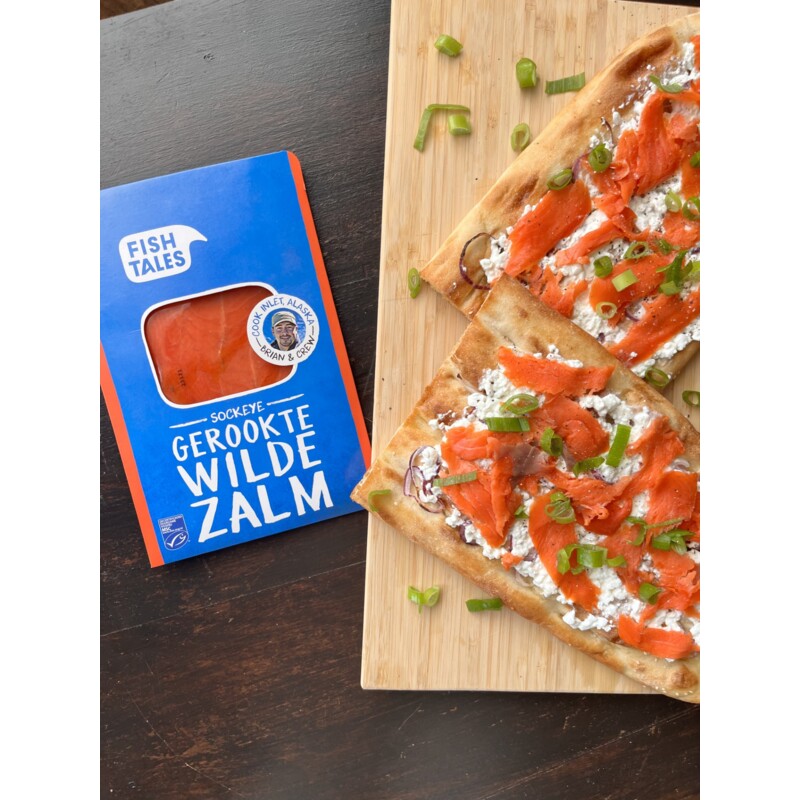 Fish Tales Sockeye gerookte wilde zalm