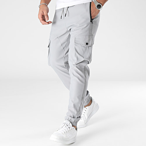 Pantalon Cargo Gris