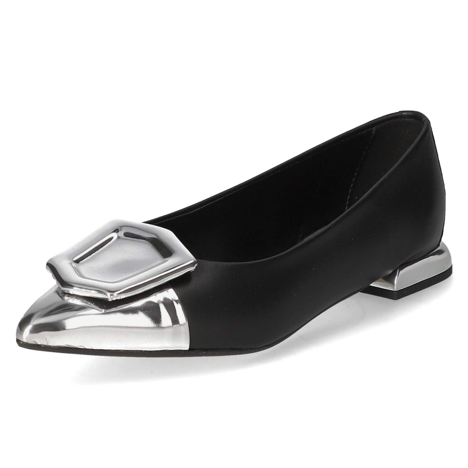 Kaerlek Ballerinas - nero/argento