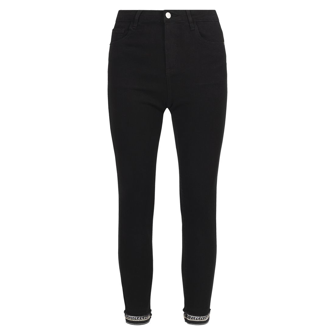Camilla jeans med strassbånd