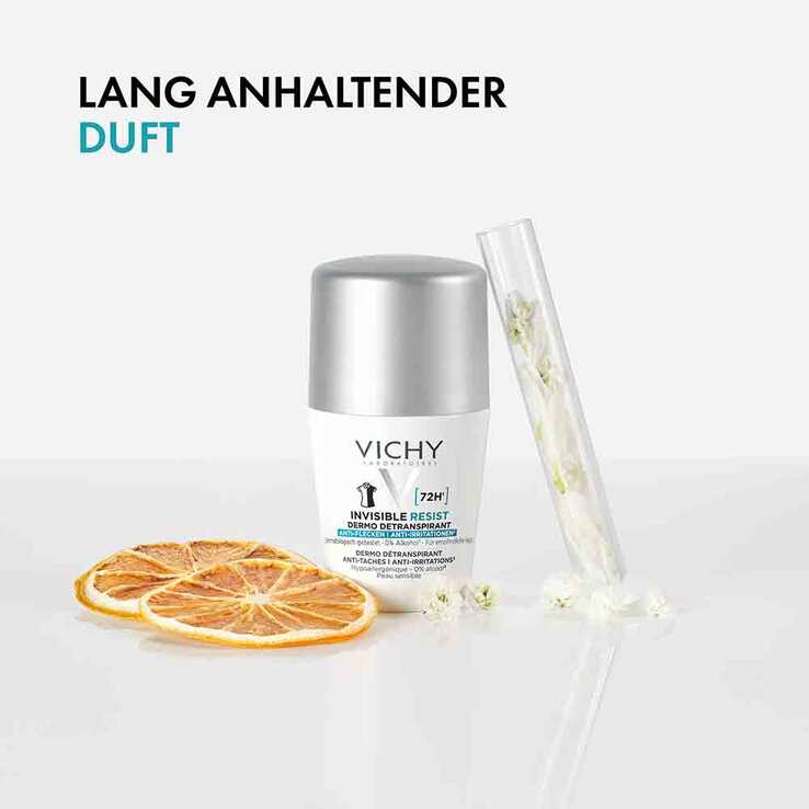 Vichy Deo Roll-on 72h Anti-Flecken Invisible, 2X50 ml