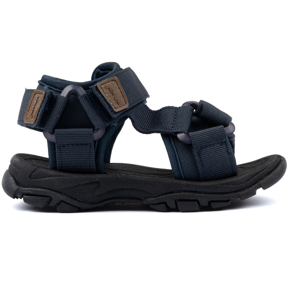 Køb Pom Pom Navy Trecking Sandal Velcro