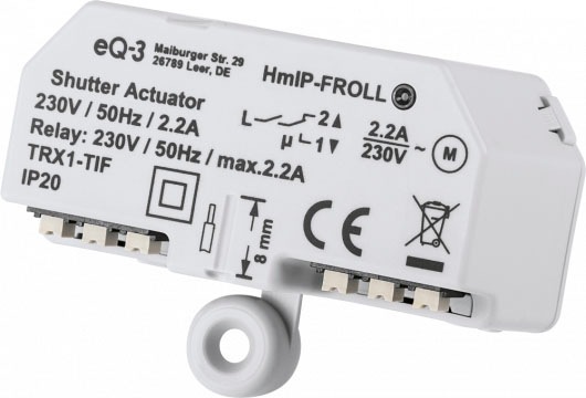 Homematic IP Smart-Home-Steuerelement »Rollladenaktor - Unterputz 5er Set«