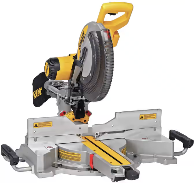 DEWALT DWS780 12-Inch Double Bevel Sliding Compound Miter Saw (DWS780) , Black