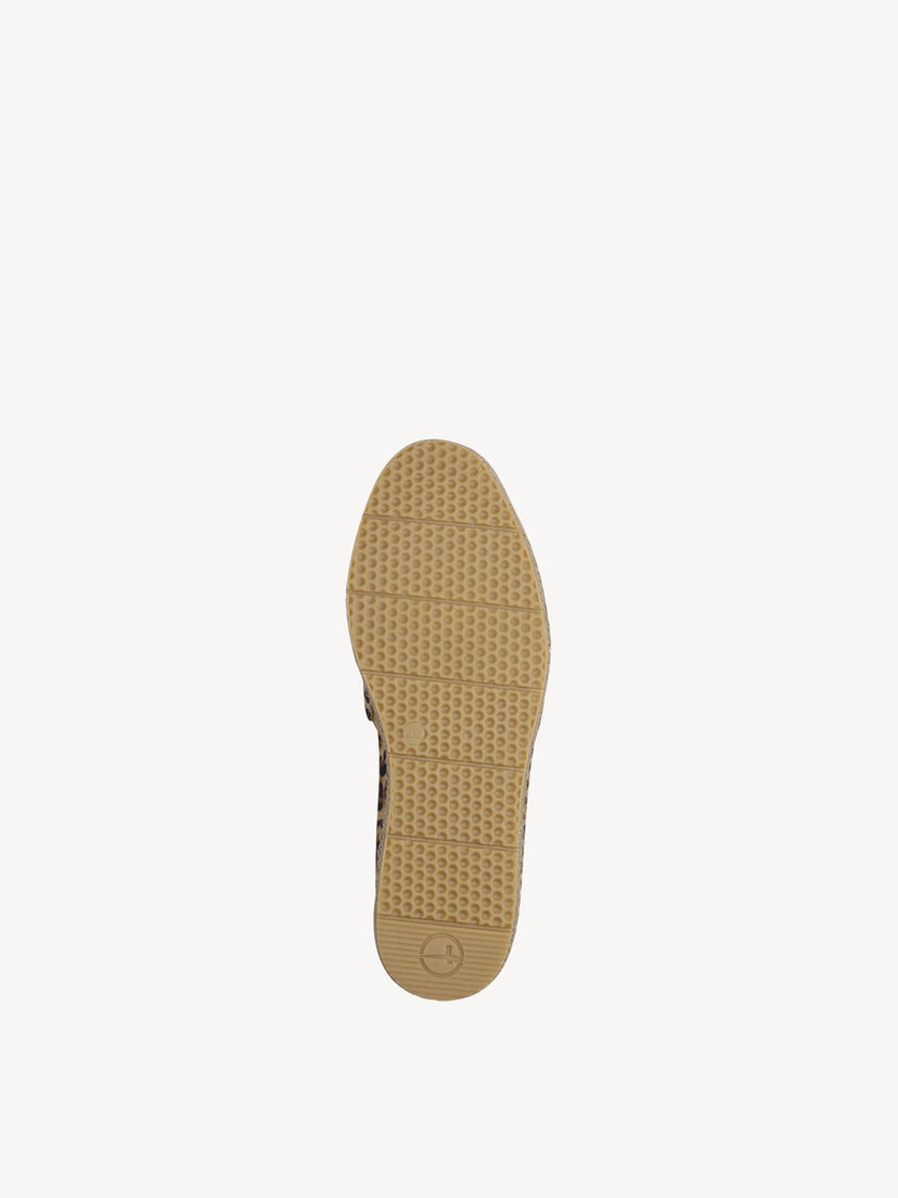 Leren Espadrilles - bruin