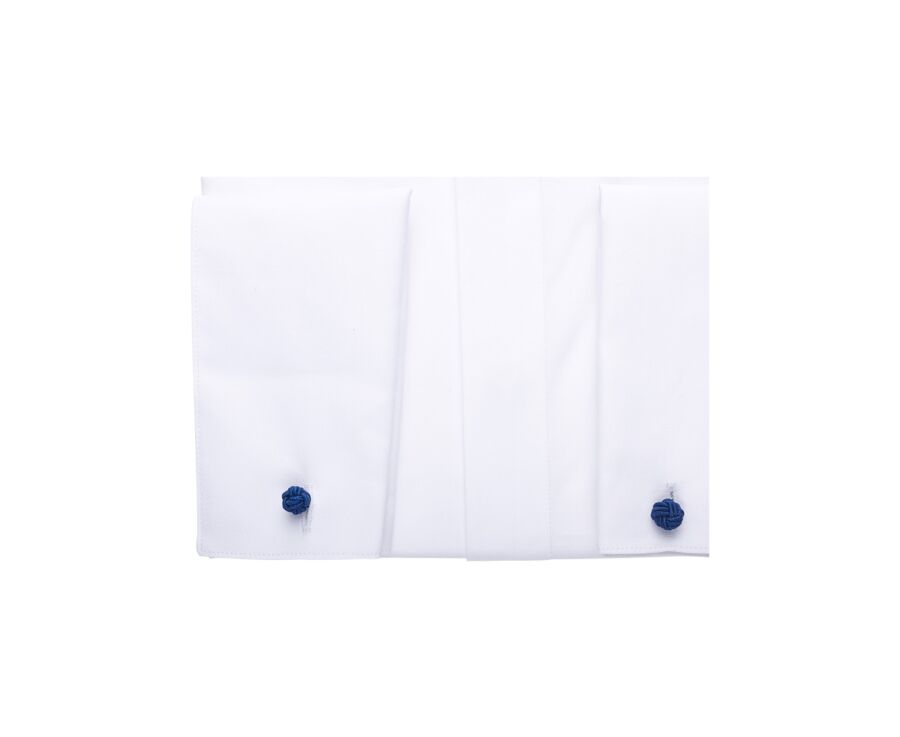 Chemise blanche à boutons de manchettes - OLIVIO