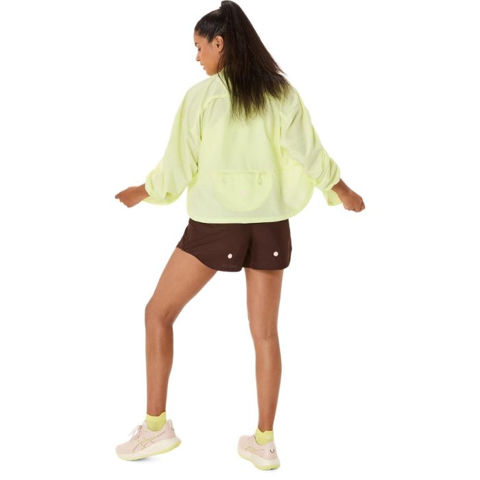 Asics Dame Jakker Nagino Run Jacket Gul