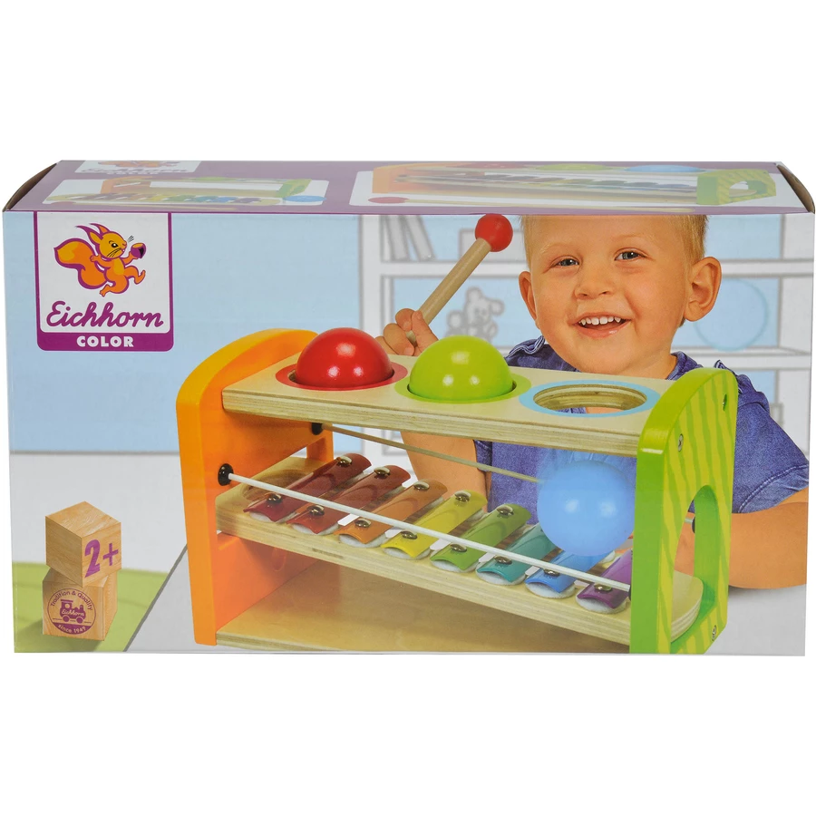 Eichhorn Color Xylophon Klopfbank