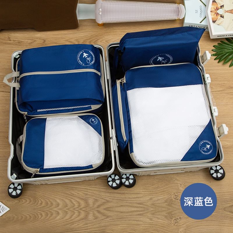 Masae - Set van 6: Compress Travel Packing Cube kledingorganizer (verschillende ontwerpen)