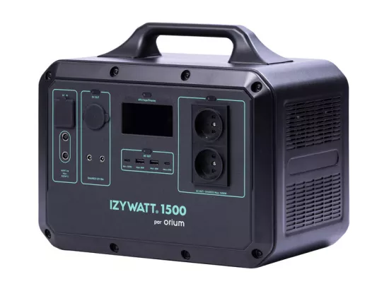 Station électrique portable LFP Izywatt 1500 - Orium