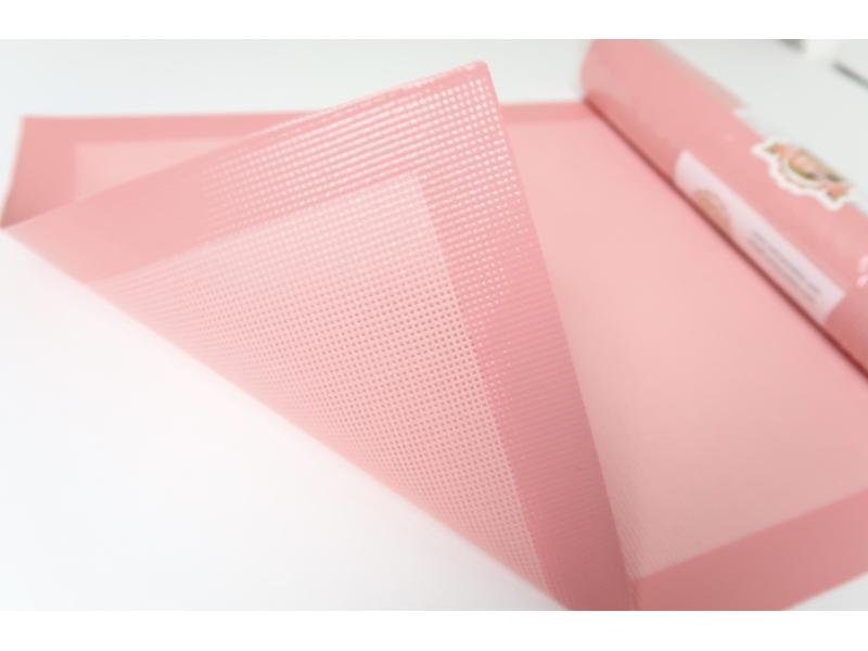 Cut my Cookies Backmatte 40 x 30 cm 1 Stück Rosa Backunterlage