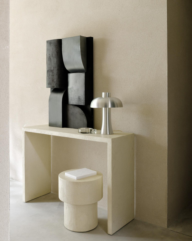 Ethnicraft Elements sidetable 120x40 Off-White