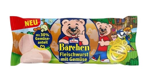Reinert Bärchen Fleischwurst mit Gemüse