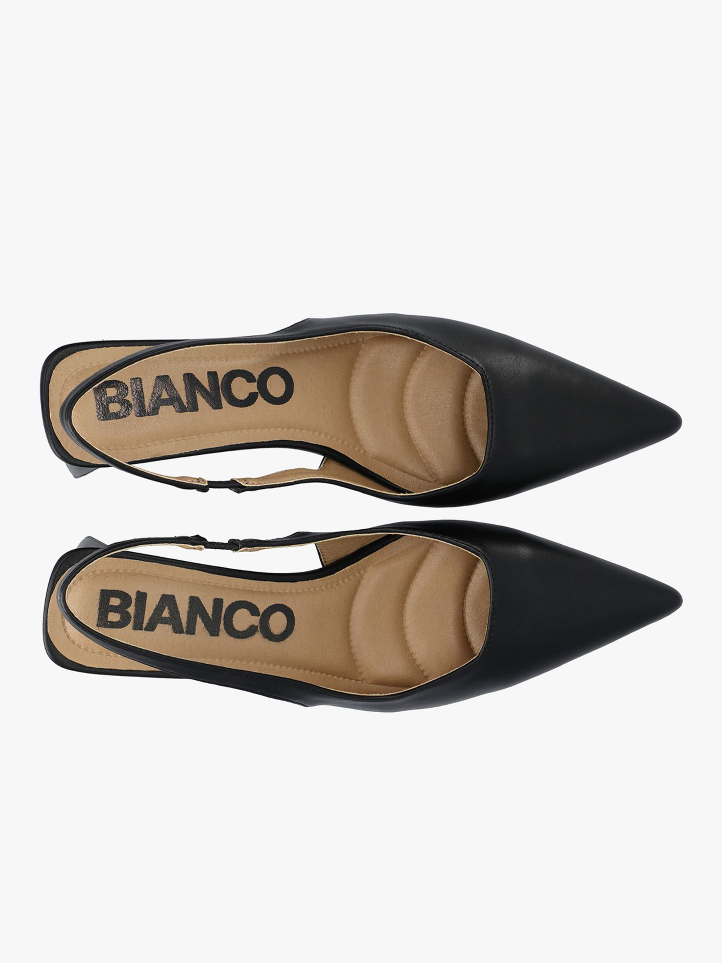 Maralyn Slingback Smooth Faux Leather