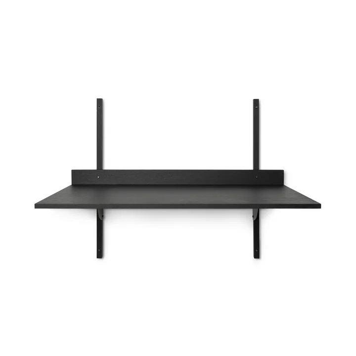 Ferm Living - Sector Schreibtisch, schwarz / schwarz