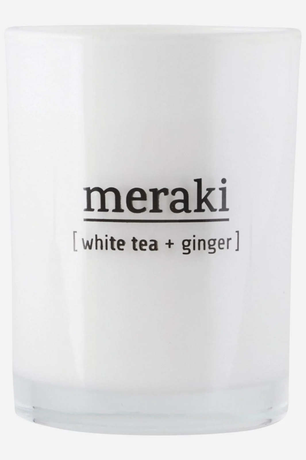 Meraki Duftlys white tea ginger 1