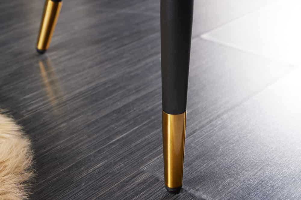 Design Sitzbank PARIS 160cm senfgelb Samt Retro Rückenlehne
