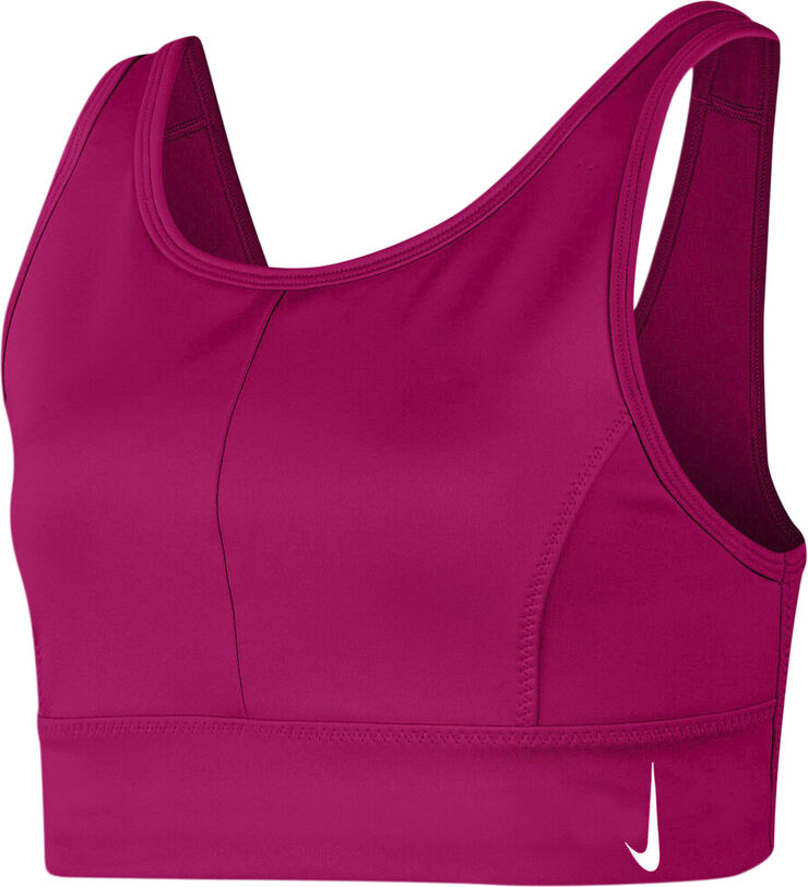 Nike Swoosh luxe sports bh Pink