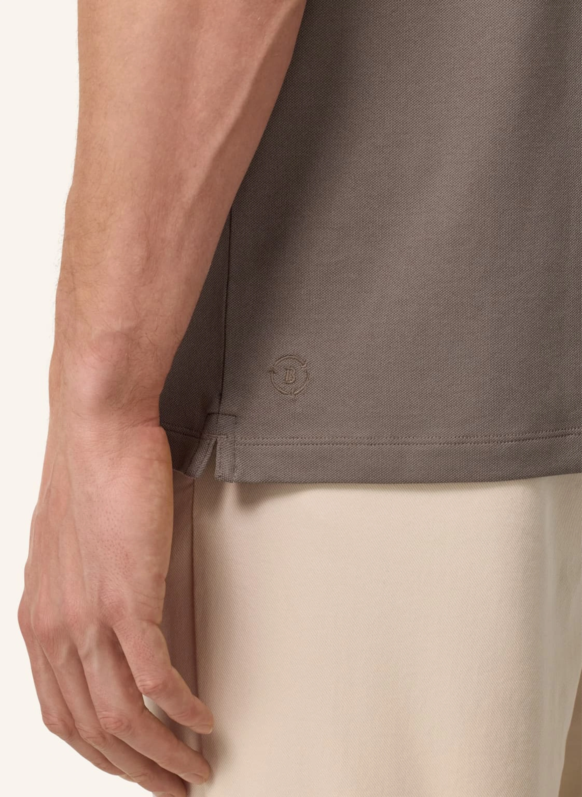 BOGGI MILANO Piqué-Poloshirt