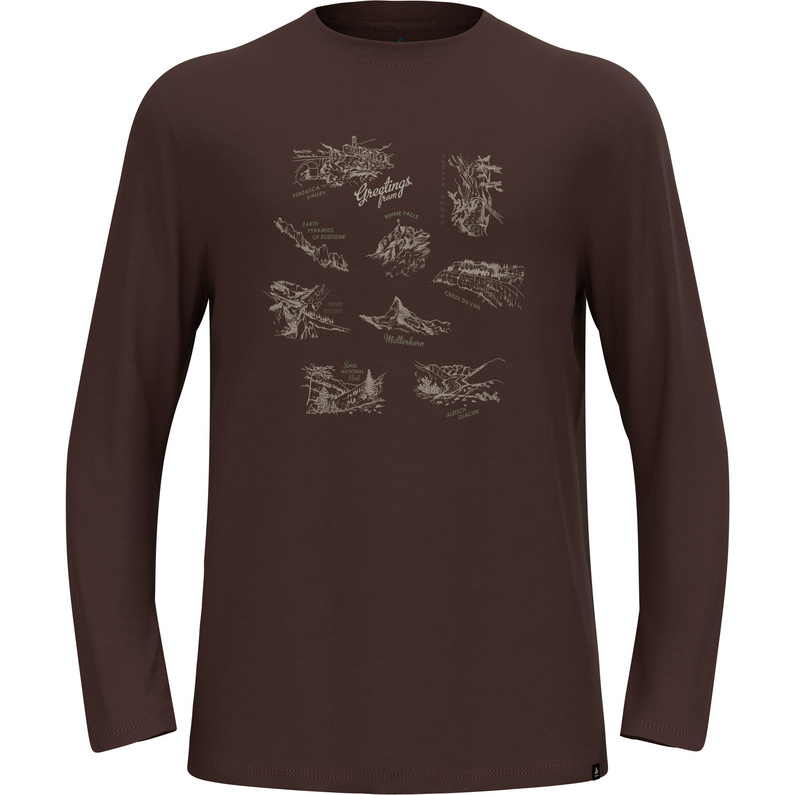 Odlo Herren Merino 200 Tourist Longsleeve