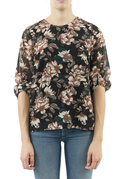tee shirt manches longues Veromoda 10222075 wilma black