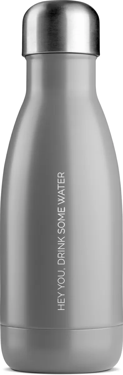 JobOut Mini Vandflaske Matte Grey - 280 ml