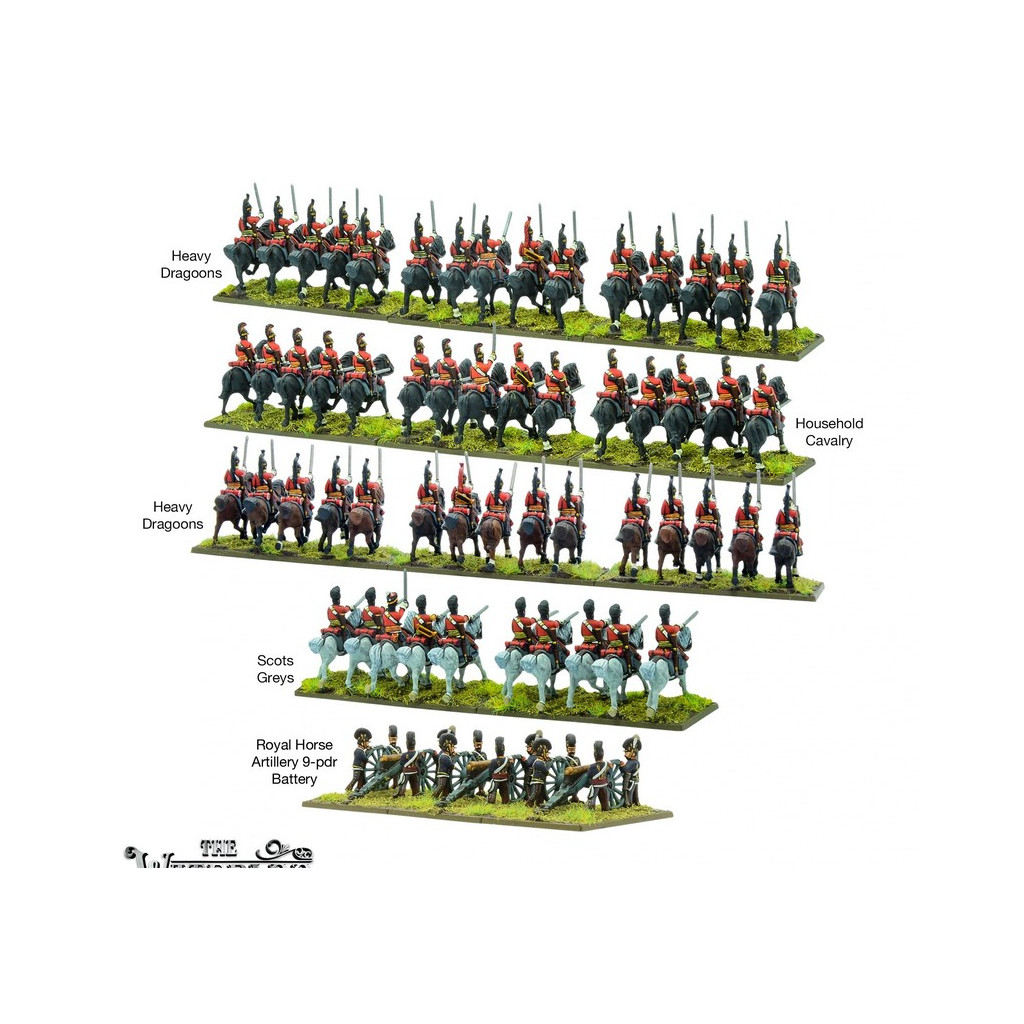Black Powder Epic Battles : Waterloo - British Heavy Cavalry Brigade