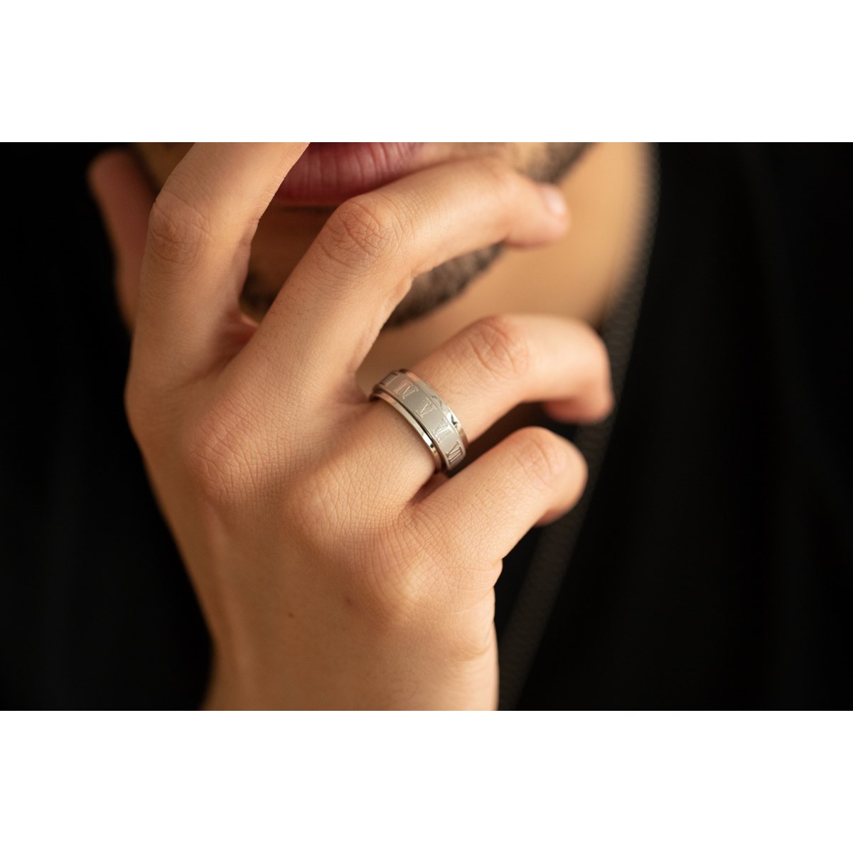 Bague Lucca en Acier 316L