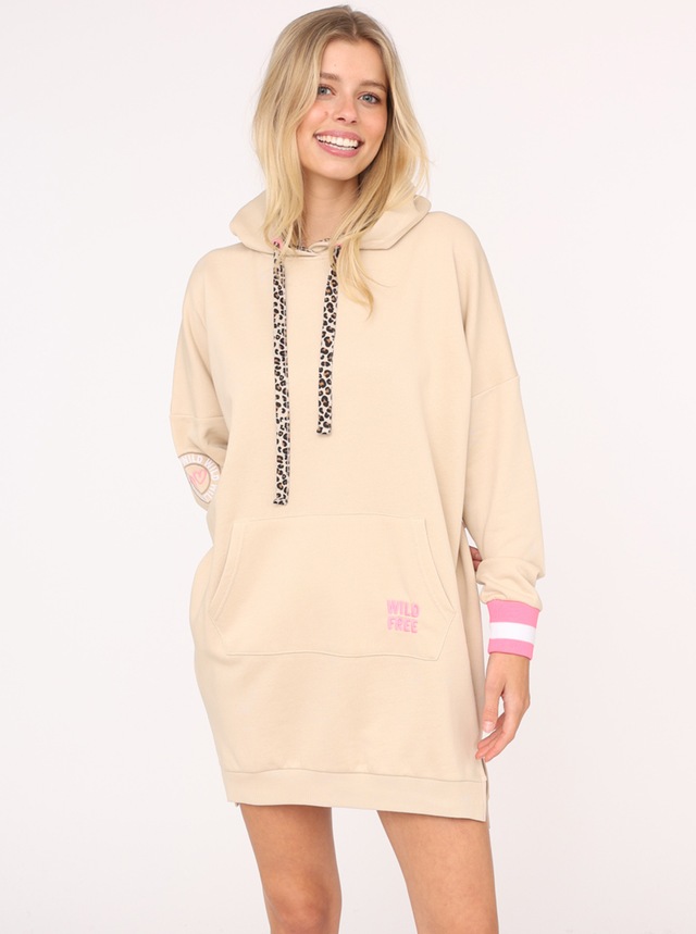 Zwillingsherz Sweatkleid »