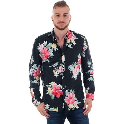 Jack & Jones - 12151589 JPRSUMMER FLOWER NAVY BLAZER SLIM FIT Azul