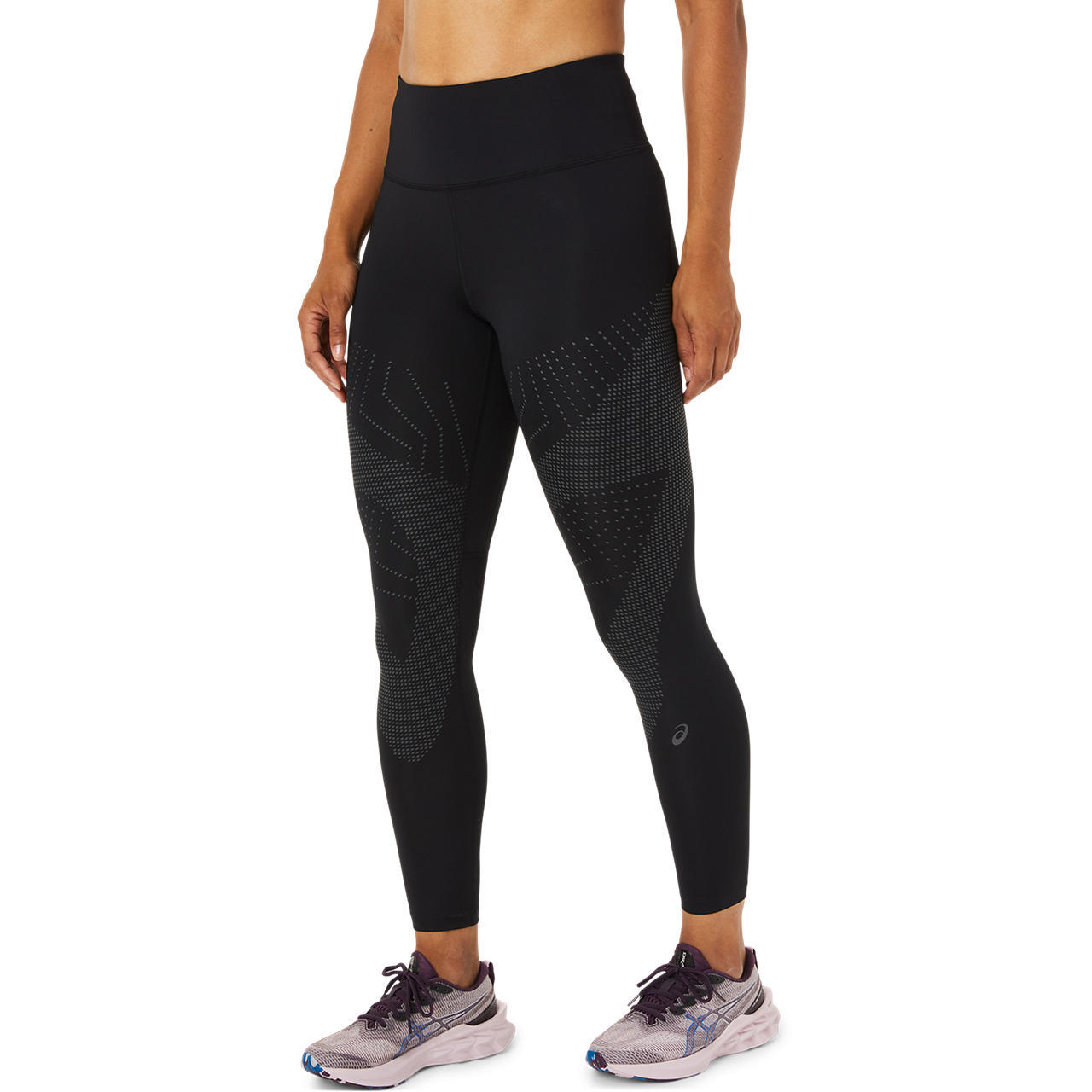 ASICS Road Balance Hardloopbroek Lang Zwart/Grijs Dames