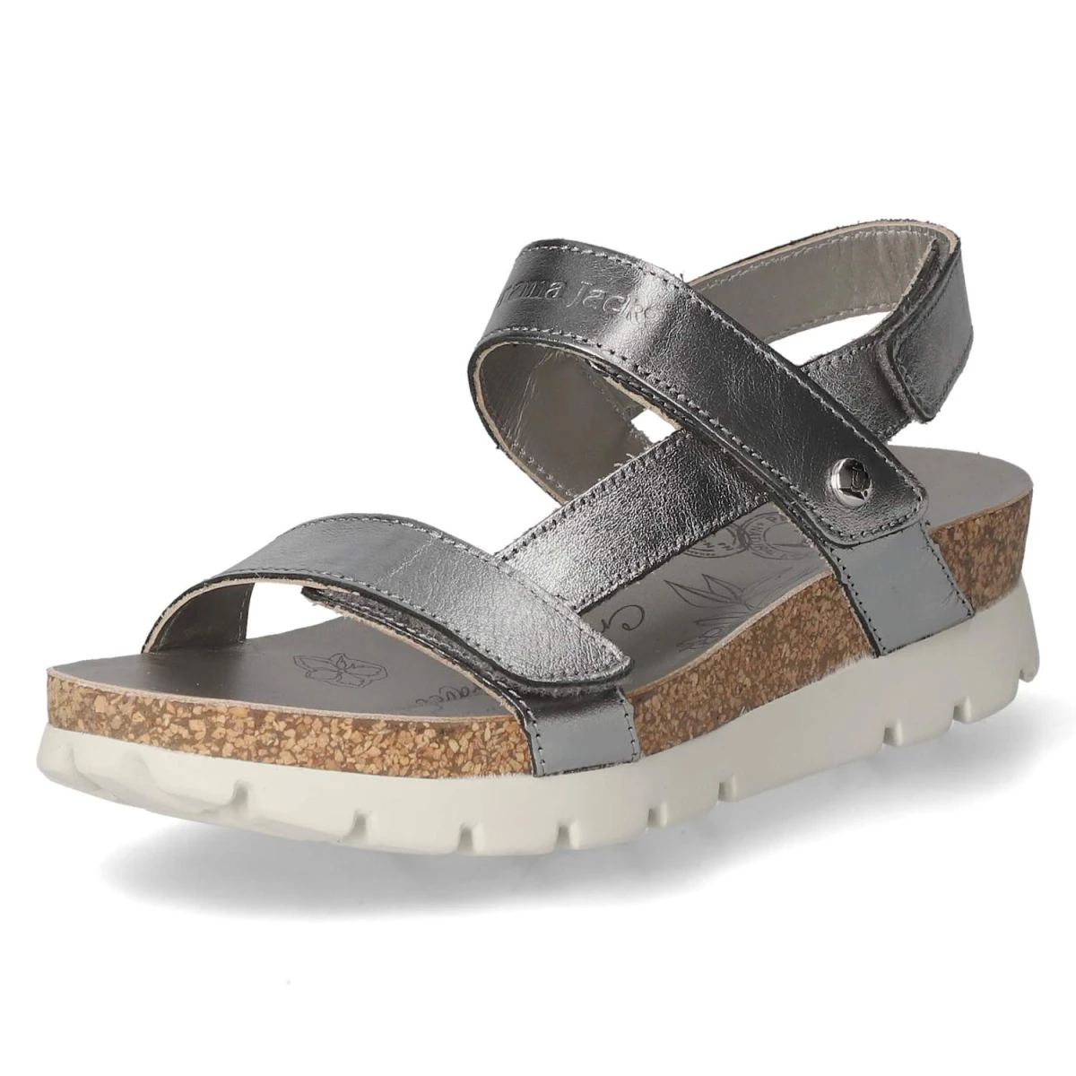 Panama JackSandalen SELMA SHINE - anthracite