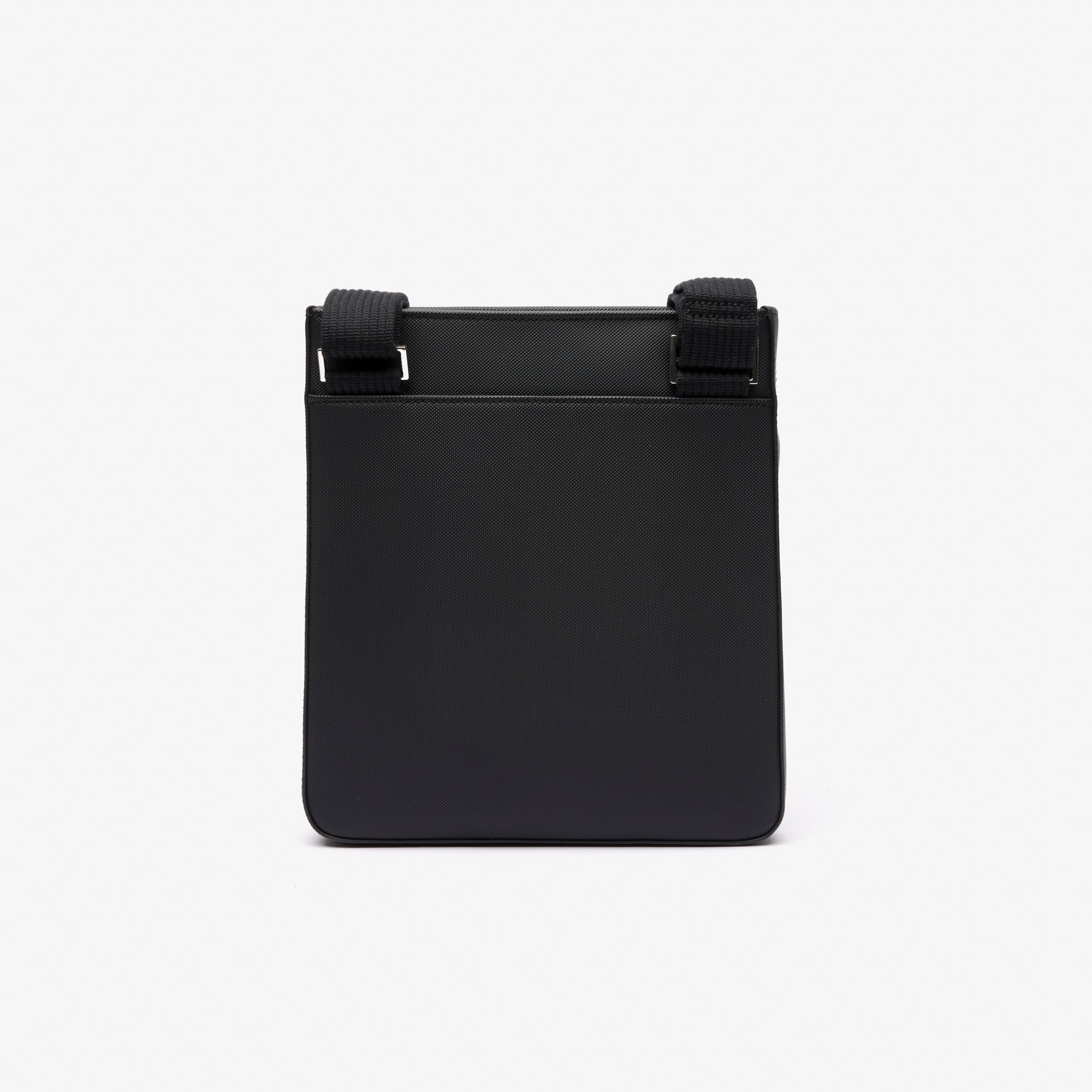 Sacoche plate Men's Classic effet petit piqué Sacoches & Pochettes - Noir - Lacoste - Homme