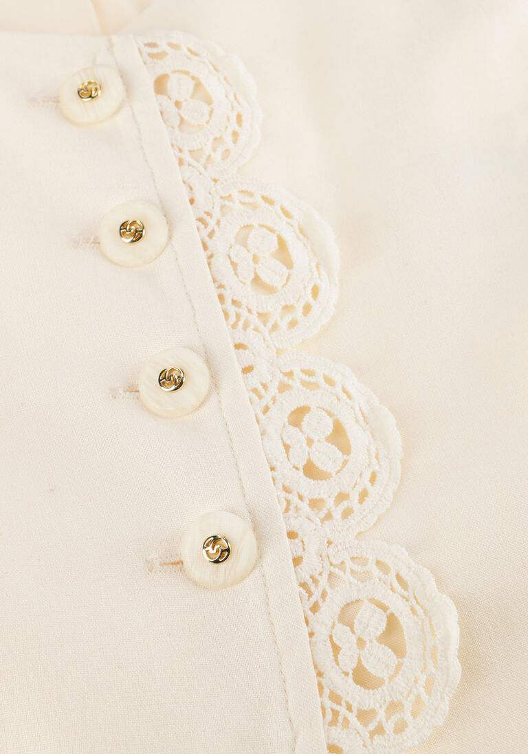 creme amaya amsterdam gilet luma
