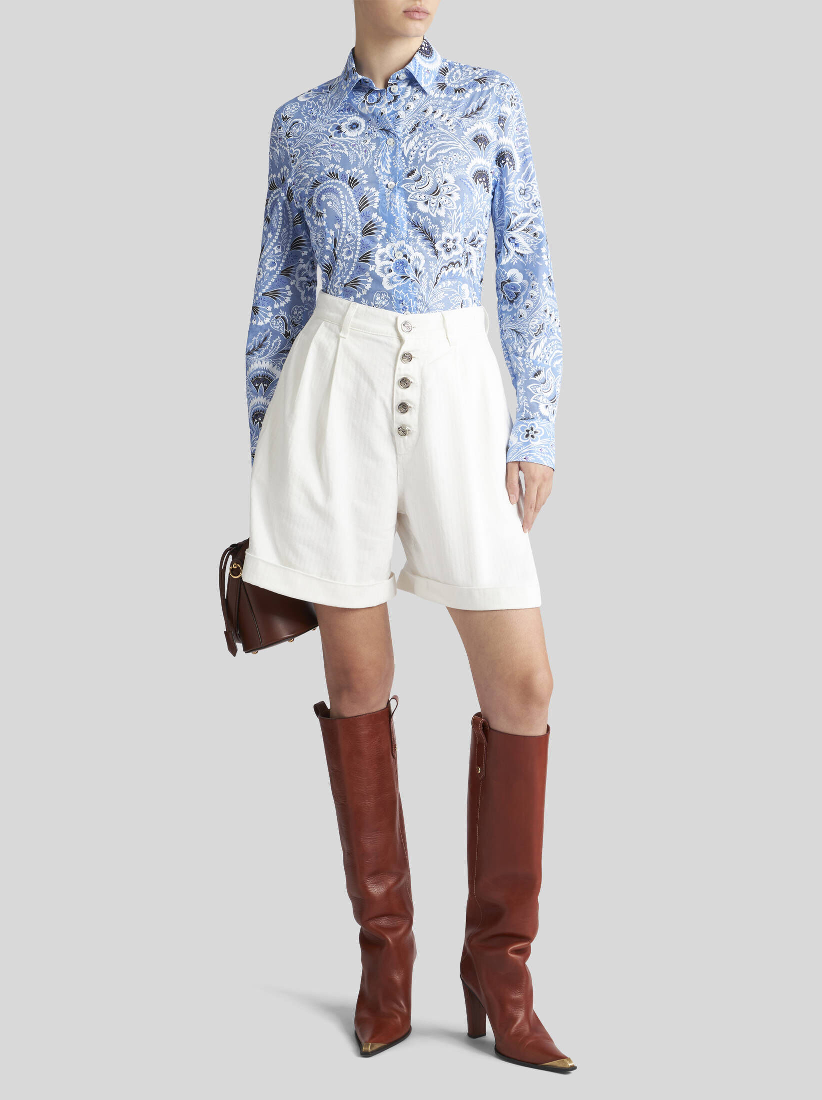 Etro| Damen Bluse mit Seide