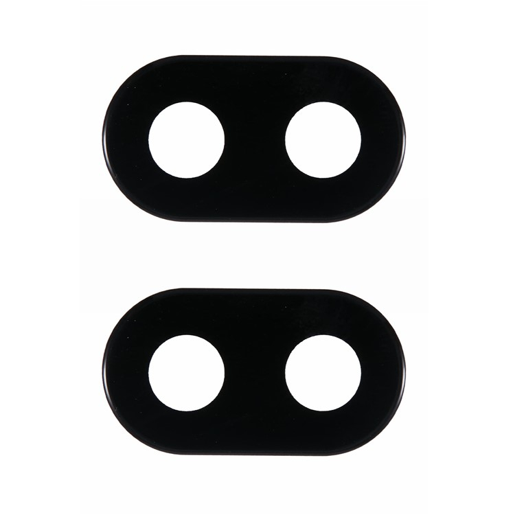(2er Set) Google Pixel 9a Kamera Panzer Glas Schutz - Schwarz