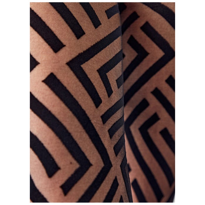 Emilio Cavallini-Panty geometric lines 20DEN - Cavallini